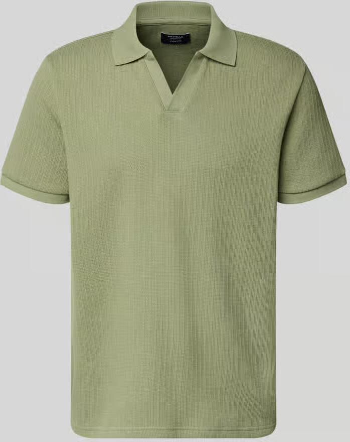 MCNEAL regular fit knitwear poloshirt met V-hals - Foto 2