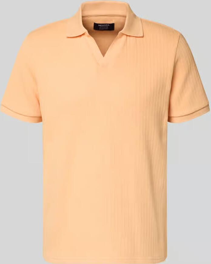 MCNEAL regular fit knitwear poloshirt met V-hals - Foto 2