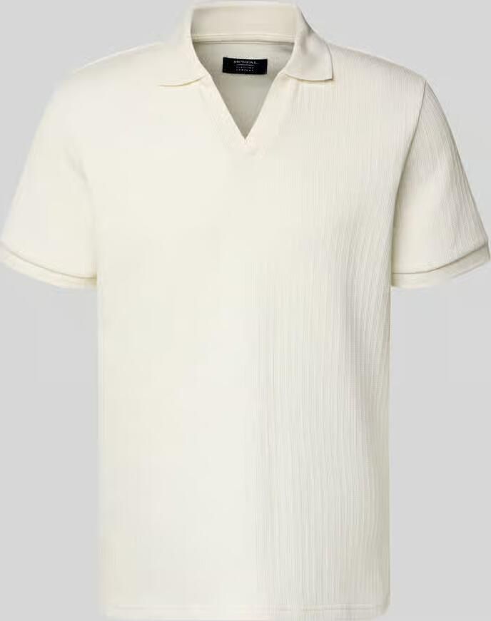 MCNEAL regular fit knitwear poloshirt met V-hals - Foto 2