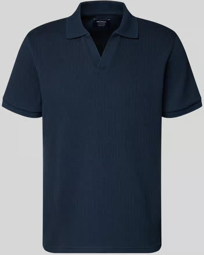 MCNEAL regular fit knitwear poloshirt met V-hals - Foto 2