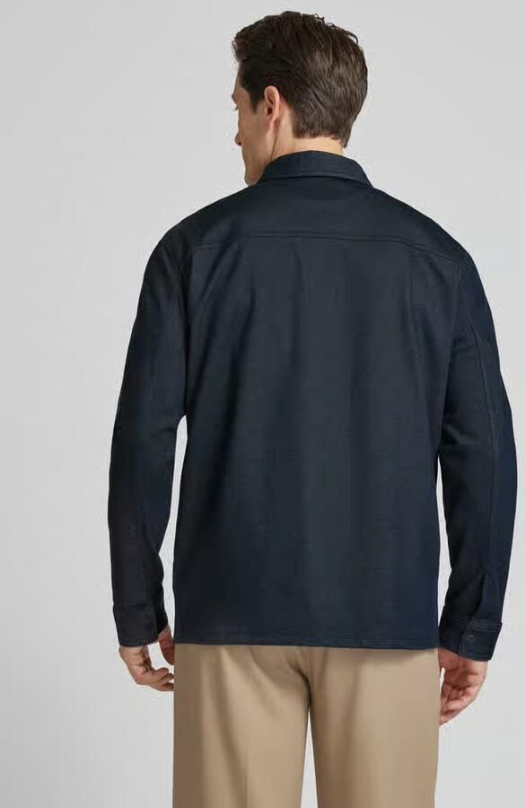 MCNEAL Regular fit overhemdjack met borstzakken - Foto 2