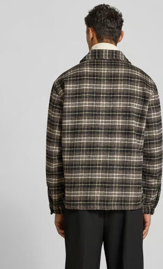 MCNEAL Regular fit overhemdjack met kentkraag