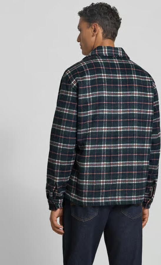 MCNEAL Regular fit overhemdjack met kentkraag