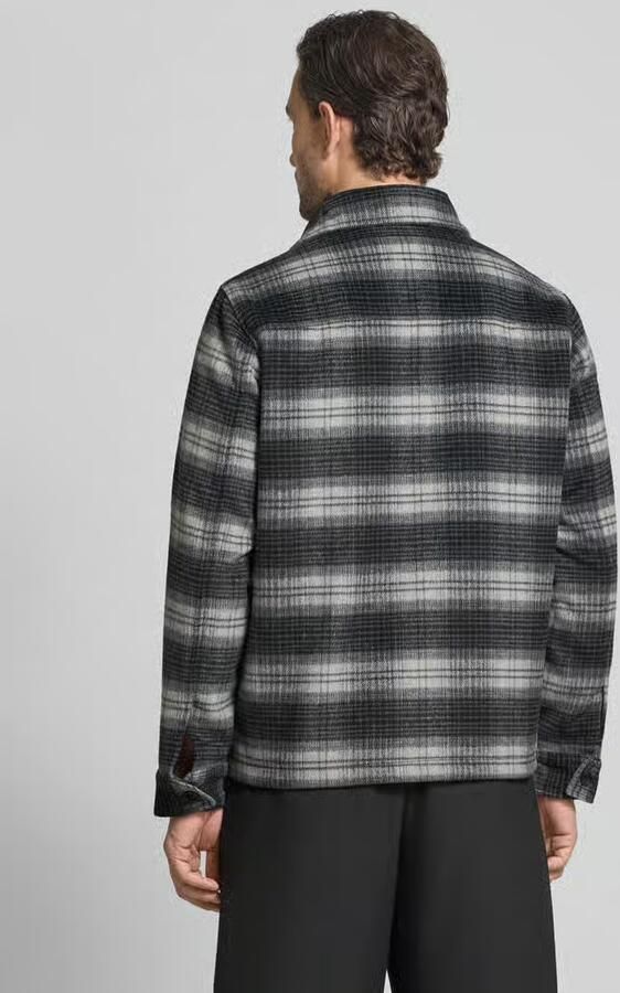 MCNEAL Regular fit overhemdjack met wol