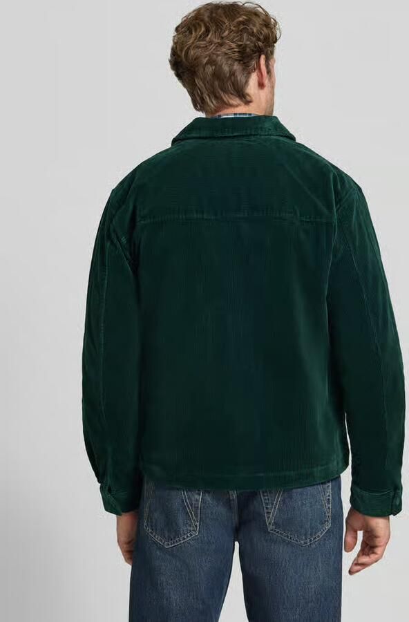 MCNEAL Regular fit overhemdjack van corduroy met borstzak - Foto 2