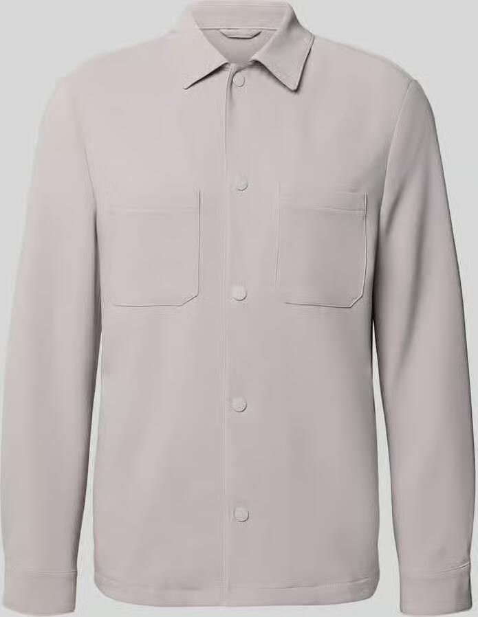 MCNEAL regular fit overshirt met borstzakken - Foto 2