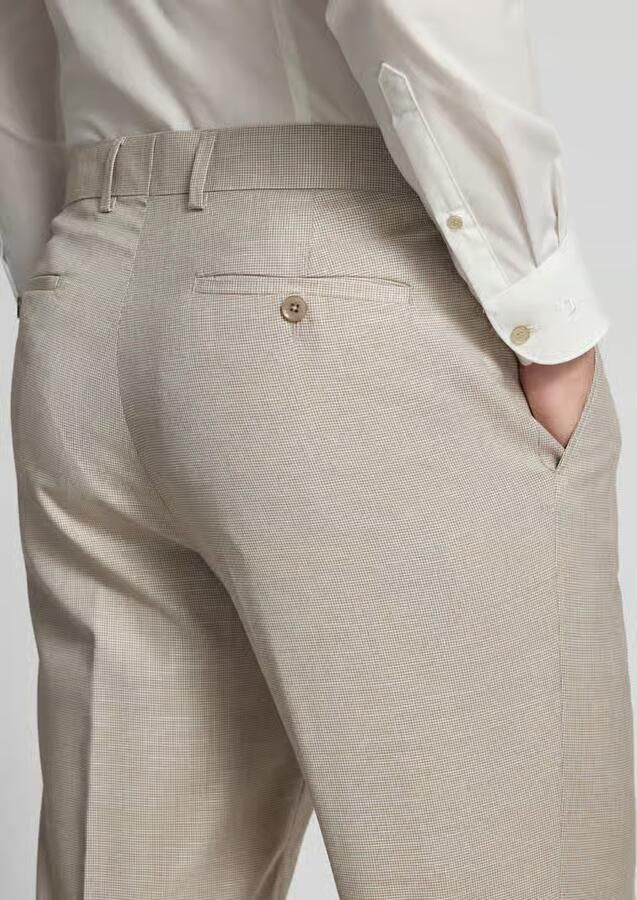 MCNEAL Regular fit pantalon met bandplooien