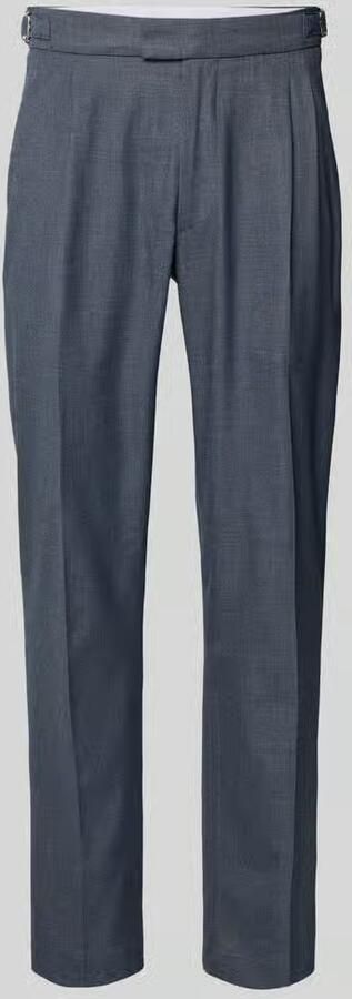 MCNEAL regular fit pantalon met persplooien en achterzakken - Foto 2