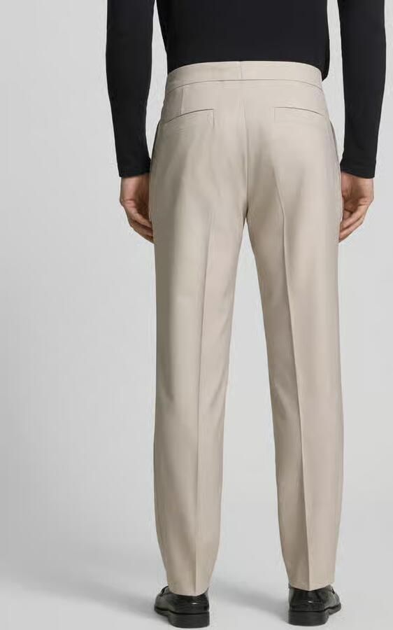 MCNEAL regular fit pantalon met persplooien en achterzakken - Foto 3