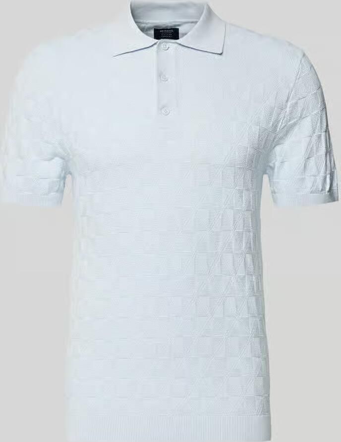 MCNEAL Regular fit poloshirt met structuurpatroon - Foto 2