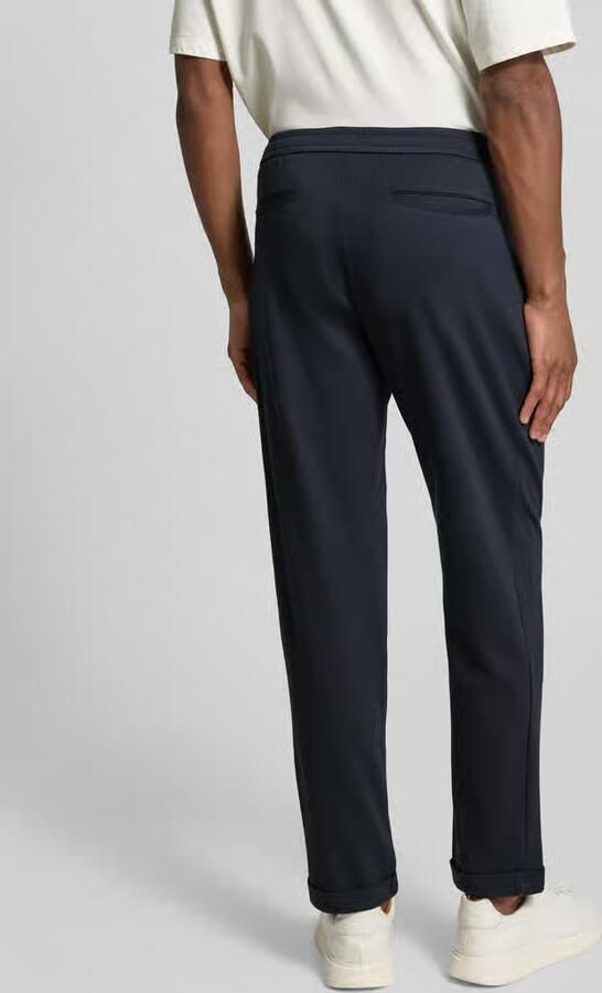 MCNEAL Regular fit stoffen broek met achterzakken