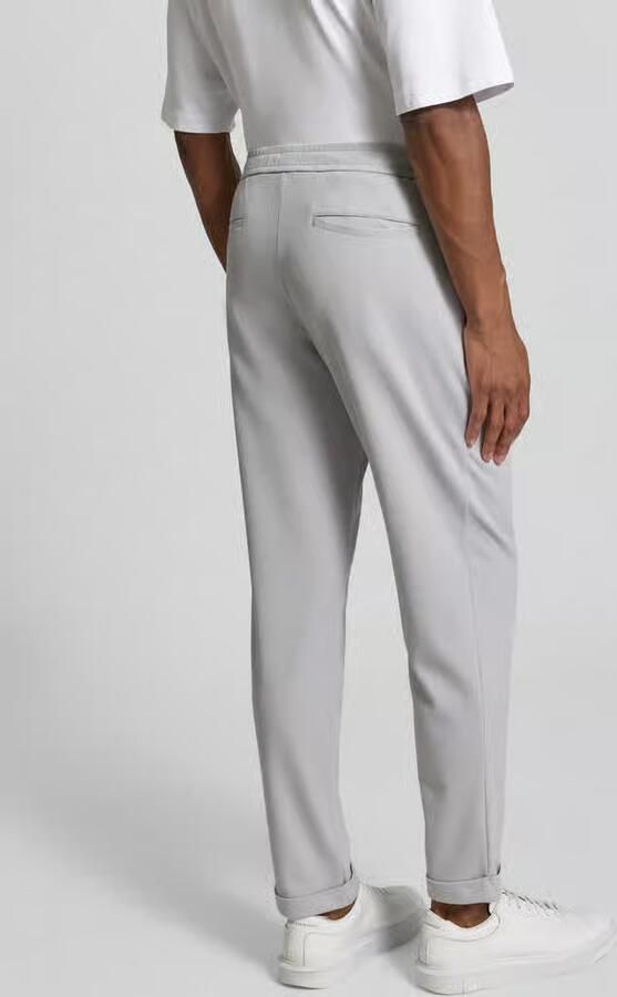MCNEAL Regular fit stoffen broek met achterzakken
