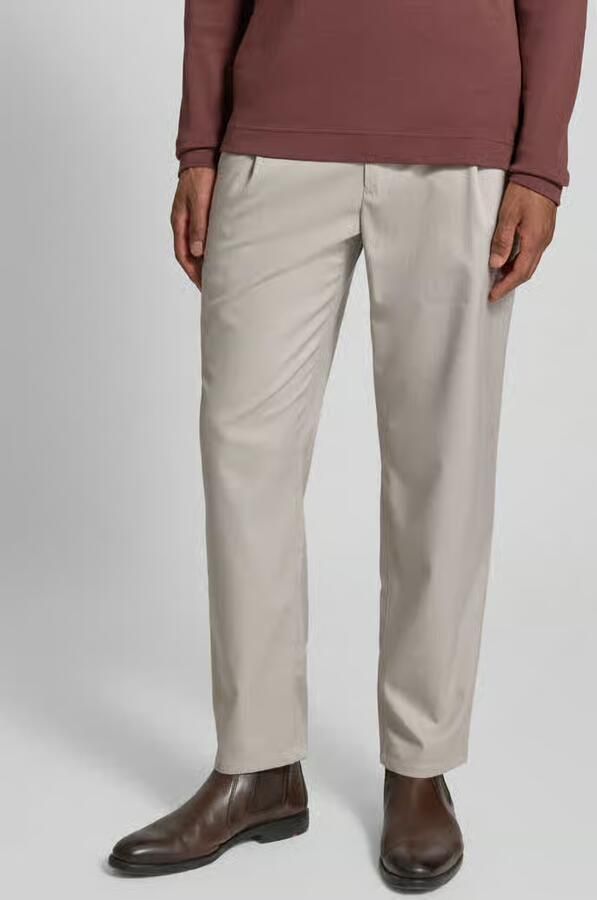 MCNEAL Regular fit stoffen broek met elastische band - Foto 2