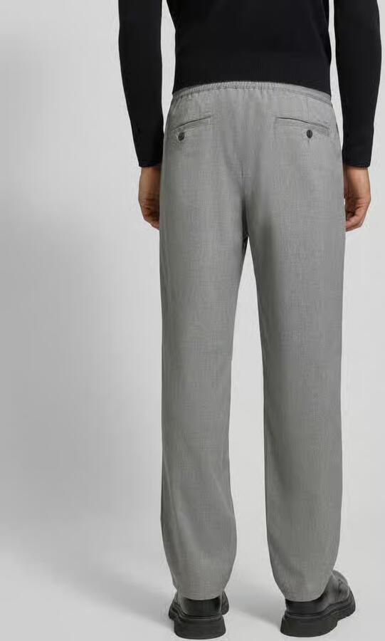 MCNEAL Regular fit stoffen broek met elastische band - Foto 3