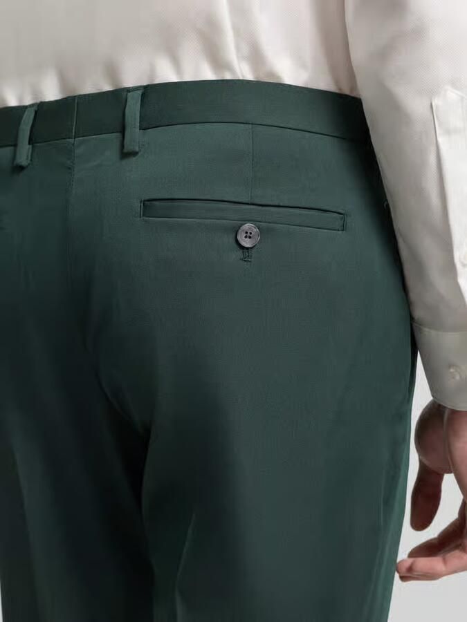 MCNEAL Regular fit stoffen broek van satijn - Foto 2