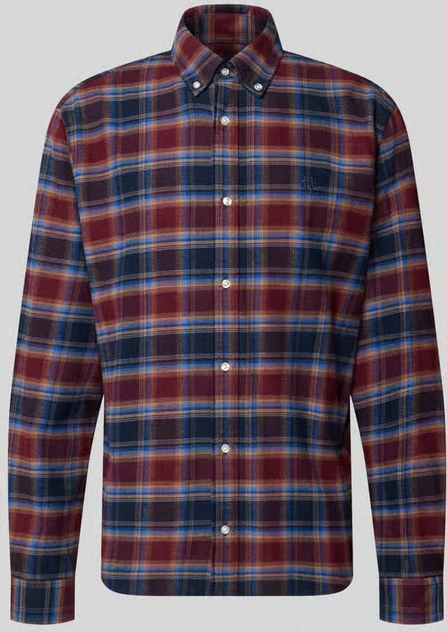 MCNEAL Regular Fit vrijetijdsoverhemd met button-downkraag
