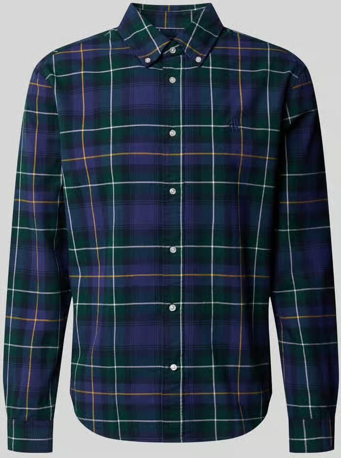 MCNEAL Regular Fit vrijetijdsoverhemd met button-downkraag