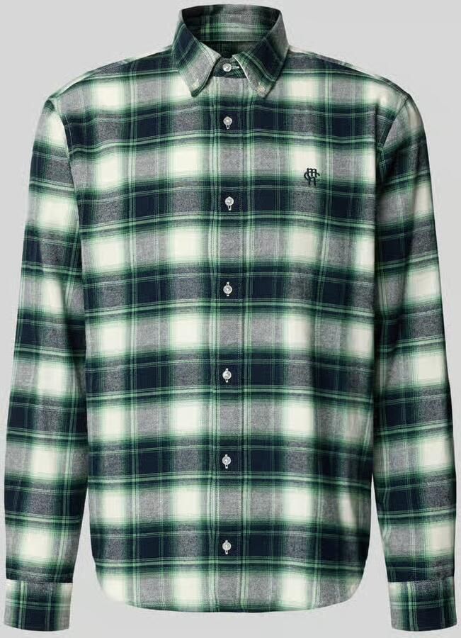 MCNEAL Regular Fit vrijetijdsoverhemd met button-downkraag