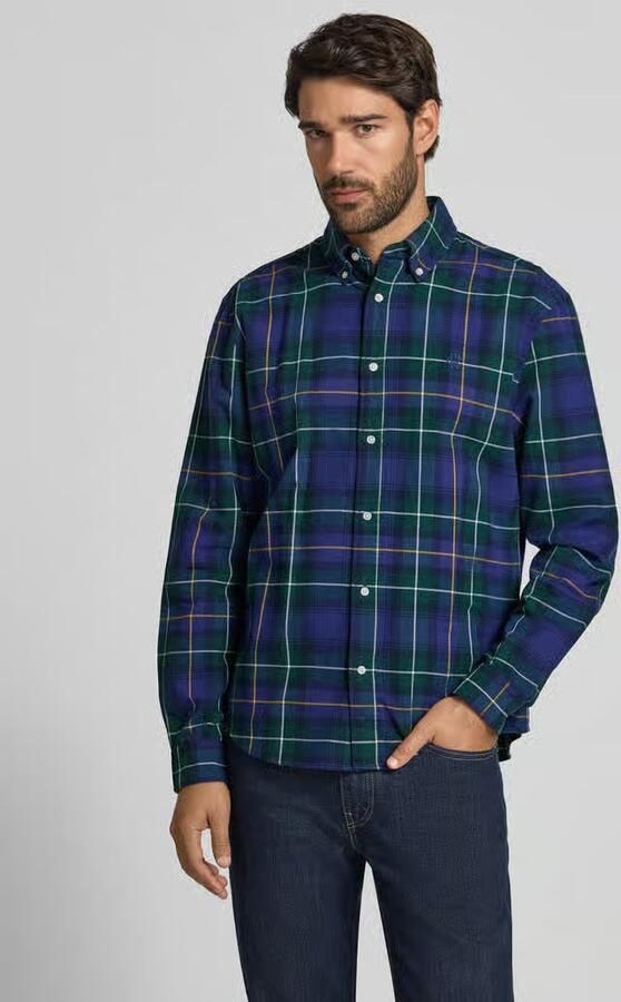 MCNEAL Regular Fit vrijetijdsoverhemd met button-downkraag - Foto 3