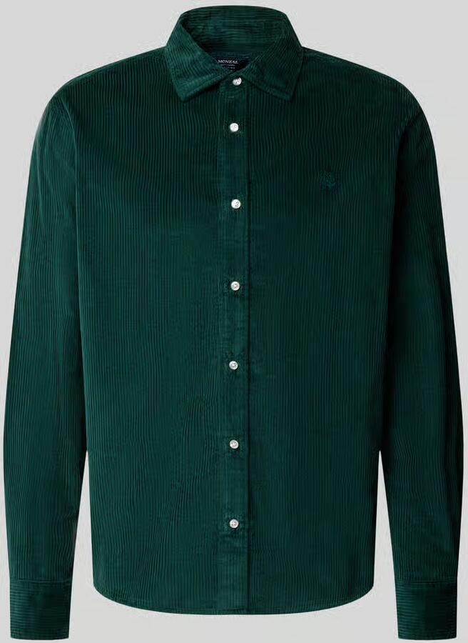 MCNEAL regular fit vrijetijdsoverhemd met labelstitching