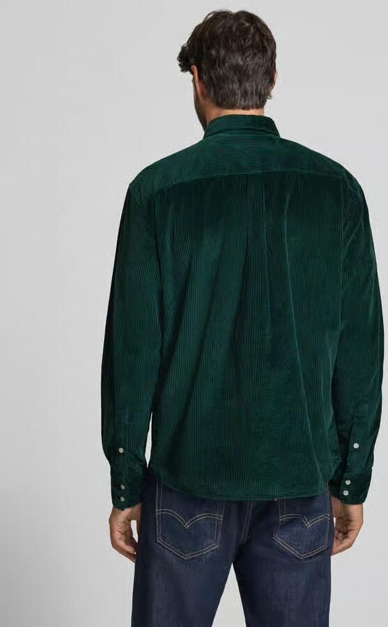 MCNEAL regular fit vrijetijdsoverhemd met labelstitching - Foto 2