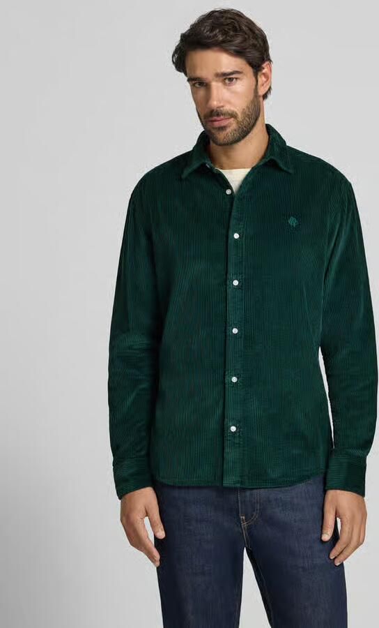 MCNEAL regular fit vrijetijdsoverhemd met labelstitching - Foto 3