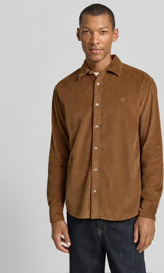 MCNEAL regular fit vrijetijdsoverhemd met labelstitching - Foto 3