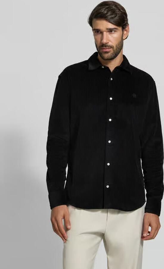 MCNEAL regular fit vrijetijdsoverhemd met labelstitching - Foto 3