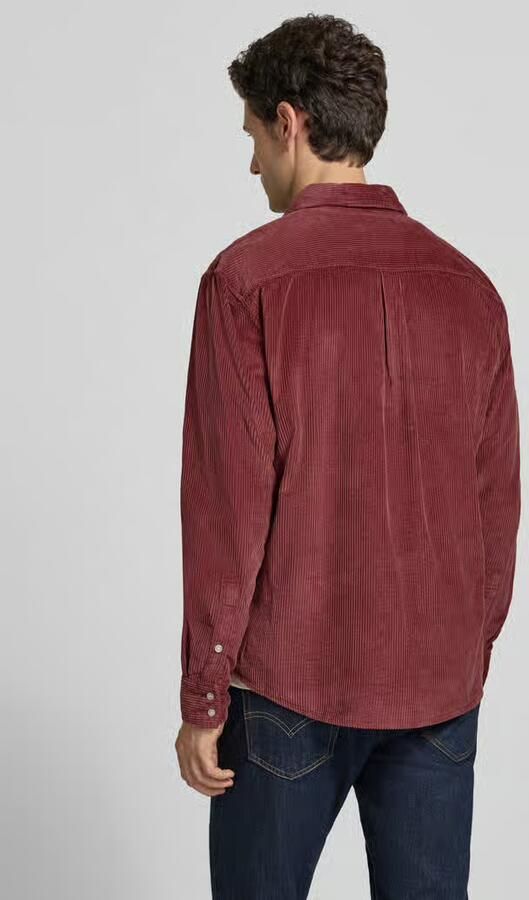 MCNEAL regular fit vrijetijdsoverhemd met labelstitching - Foto 3