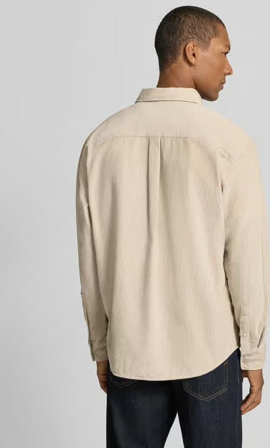MCNEAL regular fit vrijetijdsoverhemd met labelstitching - Foto 2