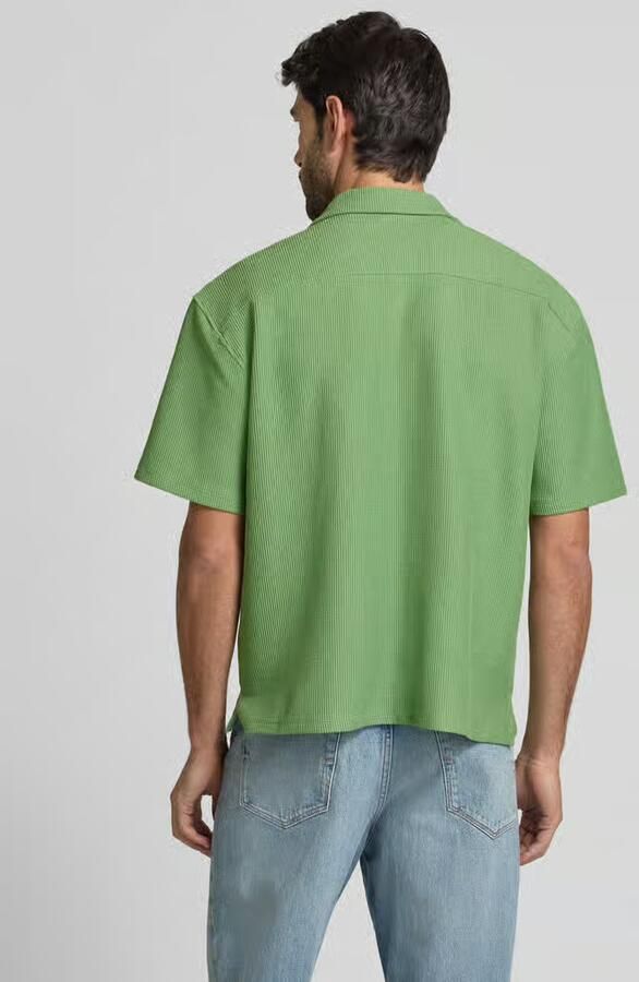 MCNEAL Regular fit vrijetijdsoverhemd met reverskraag