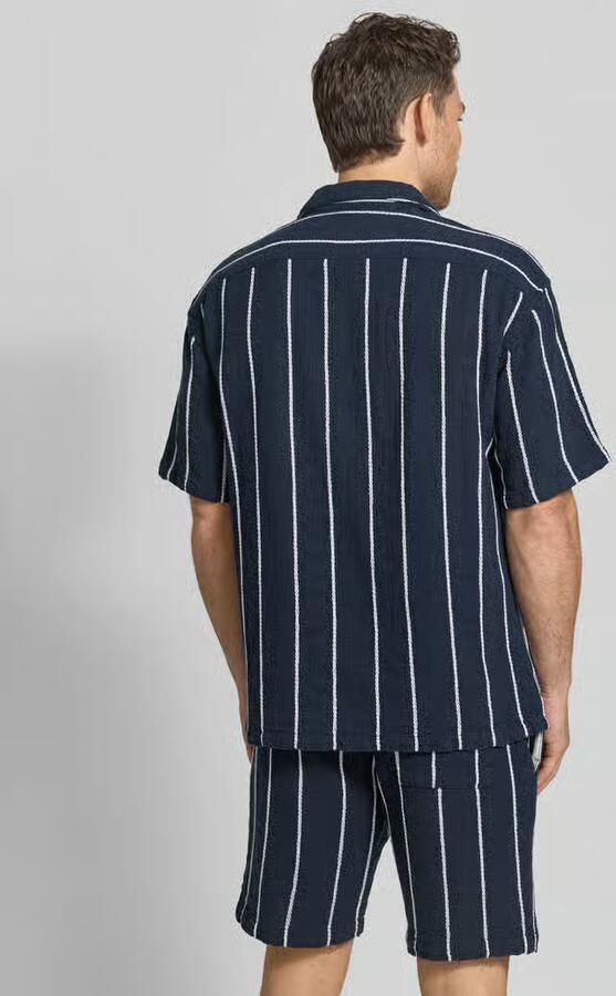 MCNEAL regular fit vrijetijdsoverhemd met streepmotief