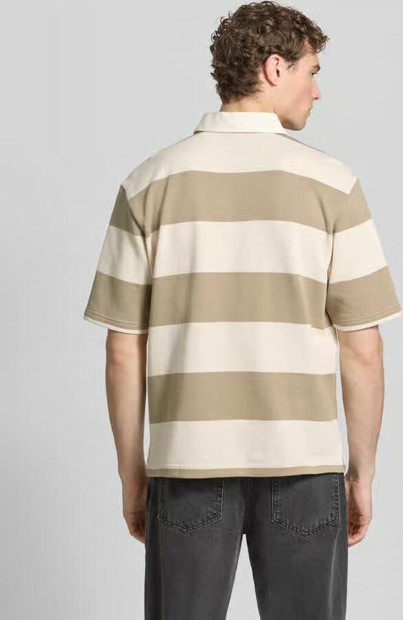MCNEAL relaxed fit poloshirt in all-over look - Foto 2