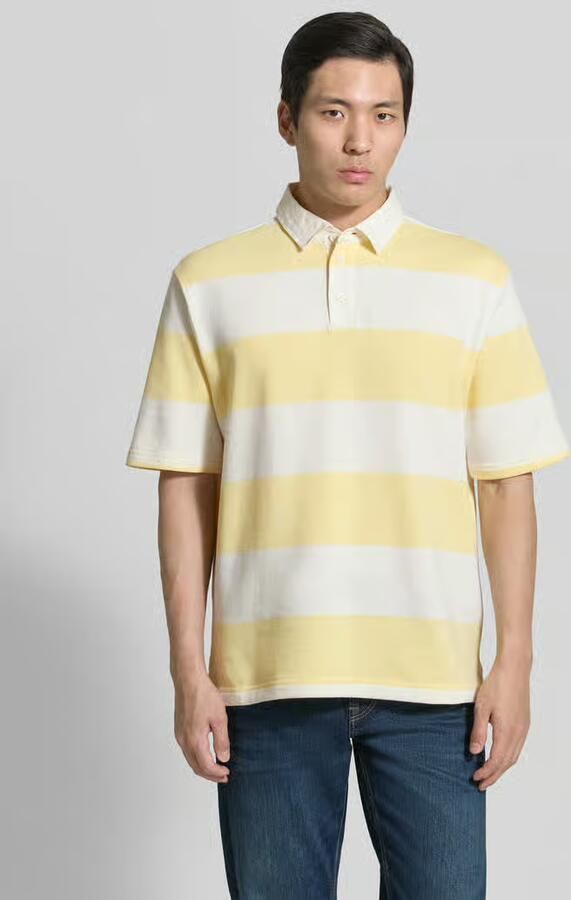 MCNEAL relaxed fit poloshirt in all-over look - Foto 4