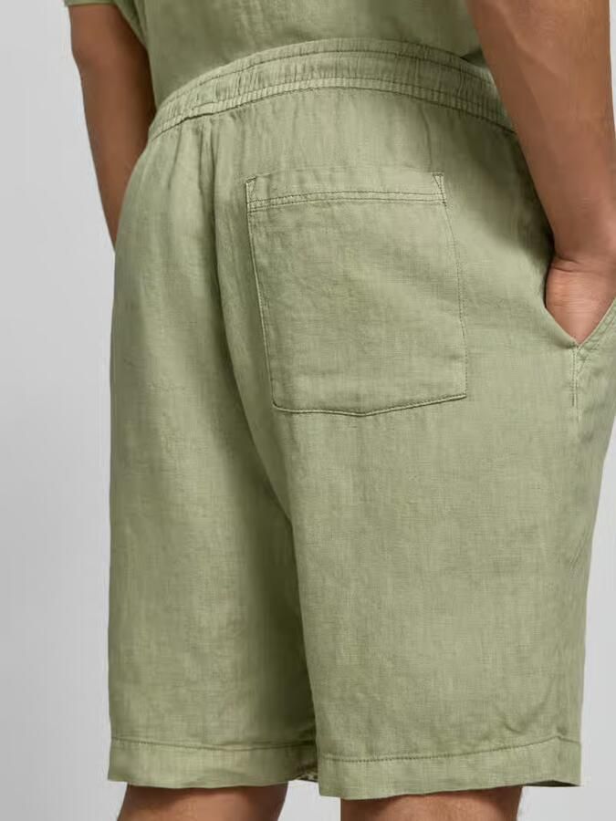 MCNEAL Shorts met elastische tailleband en achterzak