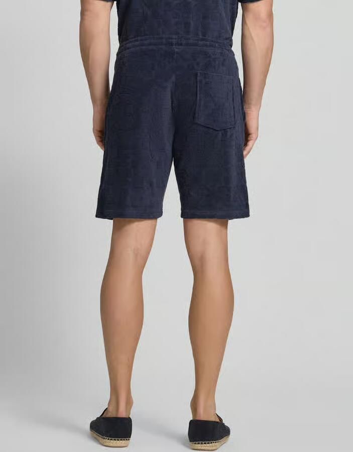 MCNEAL Shorts met structuurpatroon en steekzakken