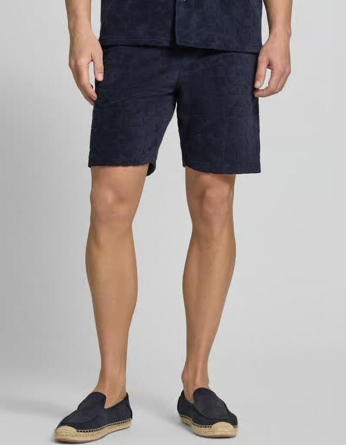 MCNEAL Shorts met structuurpatroon en steekzakken - Foto 2