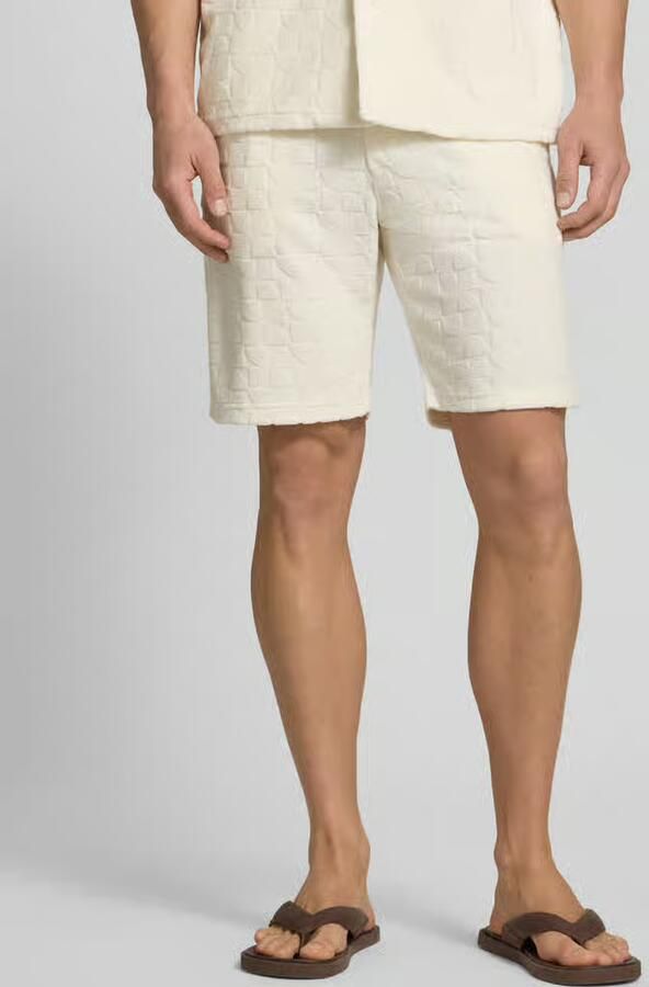 MCNEAL Shorts met structuurpatroon en steekzakken - Foto 3
