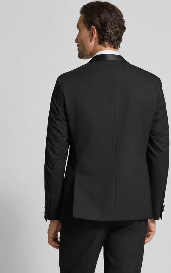 MCNEAL Slim fit 1-knoops colbert met reverskraag - Foto 2