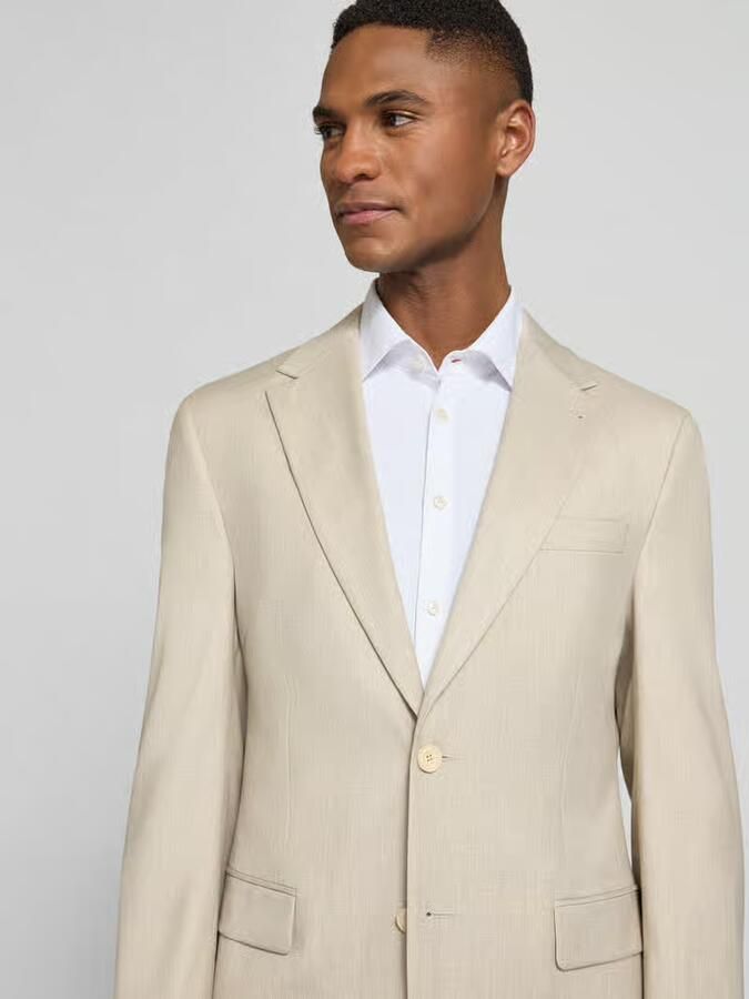 MCNEAL Slim Fit 2-knoop colbert met klepzakken