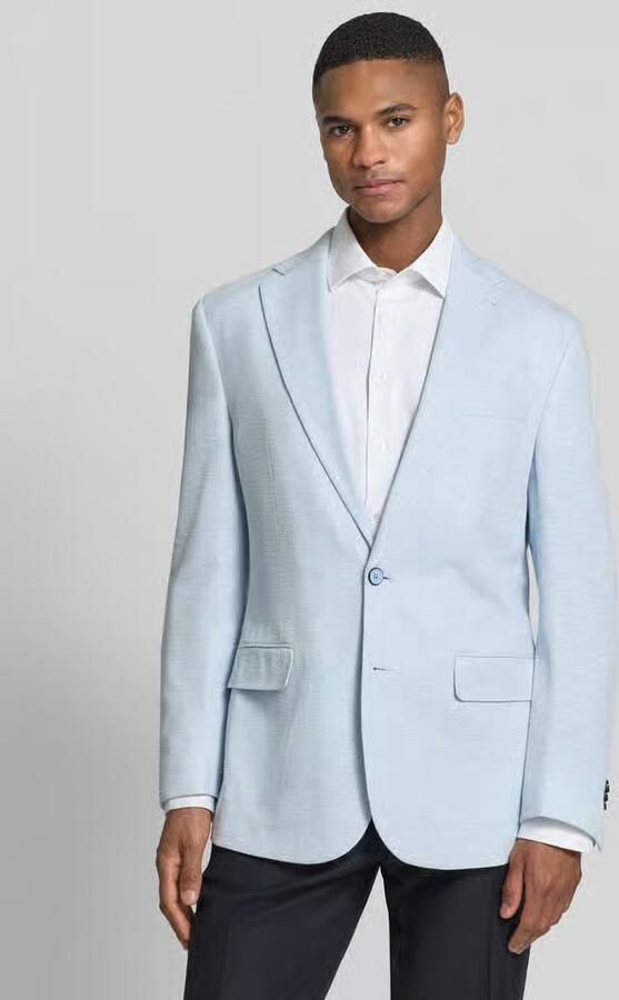 MCNEAL Slim Fit 2-knoop colbert met klepzakken - Foto 2