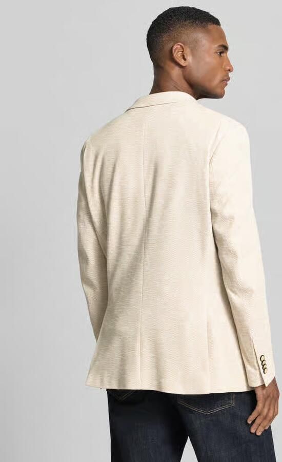 MCNEAL Slim Fit 2-knoop colbert met klepzakken - Foto 2