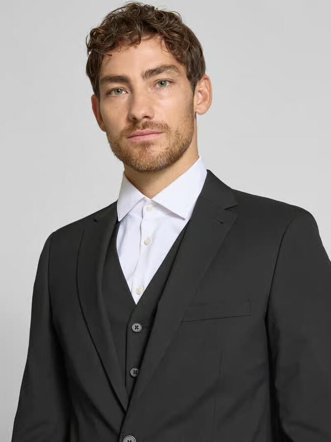 MCNEAL Slim fit 2-knoops colbert met klepzakken - Foto 2