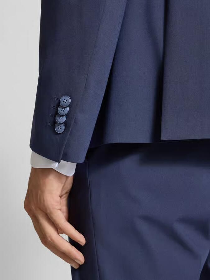 MCNEAL Slim fit 2-knoops colbert met klepzakken - Foto 2
