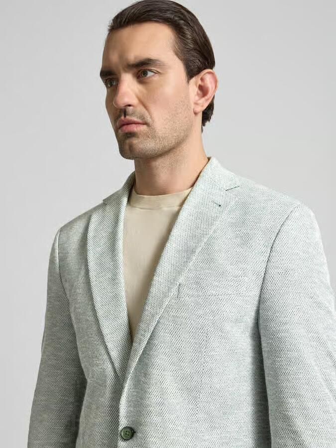 MCNEAL Slim fit 2-knoops colbert met klepzakken - Foto 2