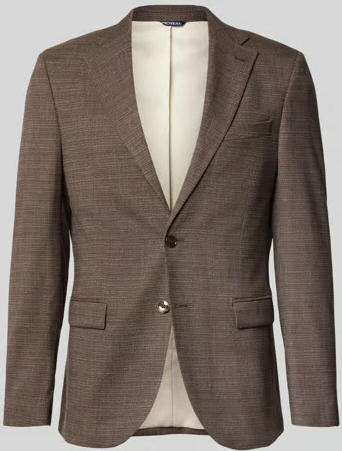 MCNEAL slim fit 2-knoops colbert met klepzakken