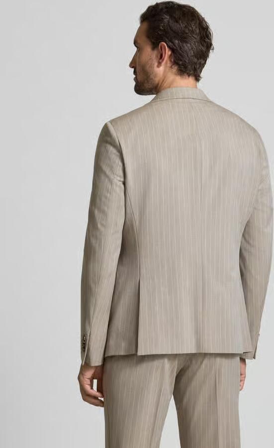 MCNEAL Slim fit 2-knoops colbert met klepzakken