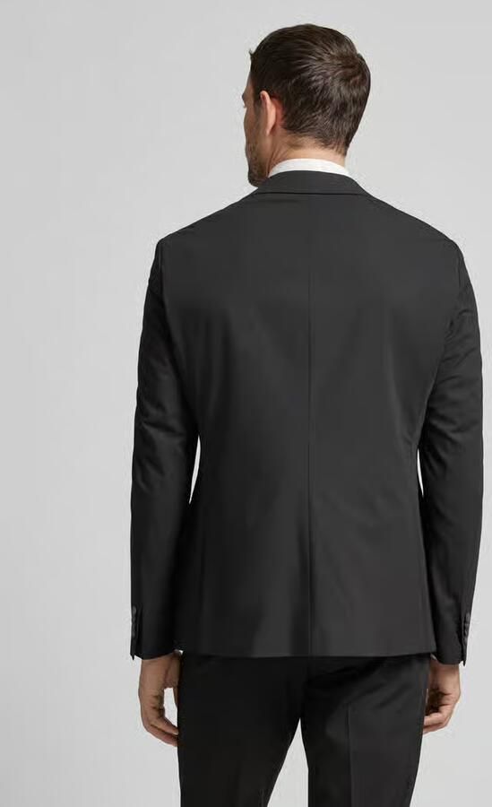 MCNEAL Slim fit 2-knoops colbert met klepzakken - Foto 4