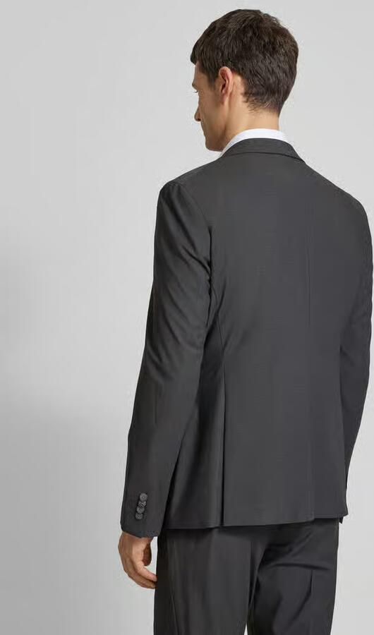 MCNEAL Slim fit 2-knoops colbert met klepzakken - Foto 5
