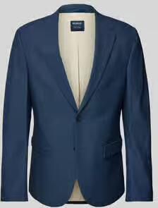 MCNEAL Slim fit 2-knoops colbert met reverskraag